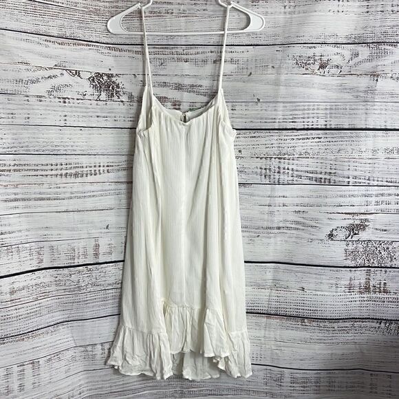 Way-In Dress Womens size Large embroidered Sleeveless  Boho tassels white New - Picture 6 of 10